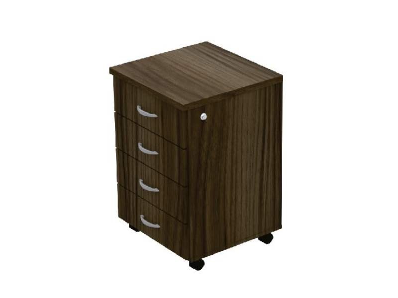 Gaveteiro Volante com 4 Gavetas