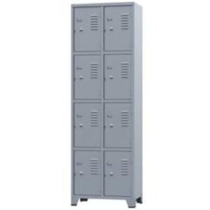 Vestiário de Aço 08 Portas Pequenas Locker