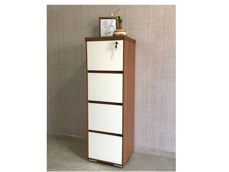 Arquivo p/Pasta Suspensa 4 Gavetas Y37