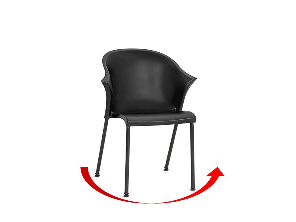 Cadeira BLÁ BLÁ BLÁ – Design Versátil para Ambientes Coletivos