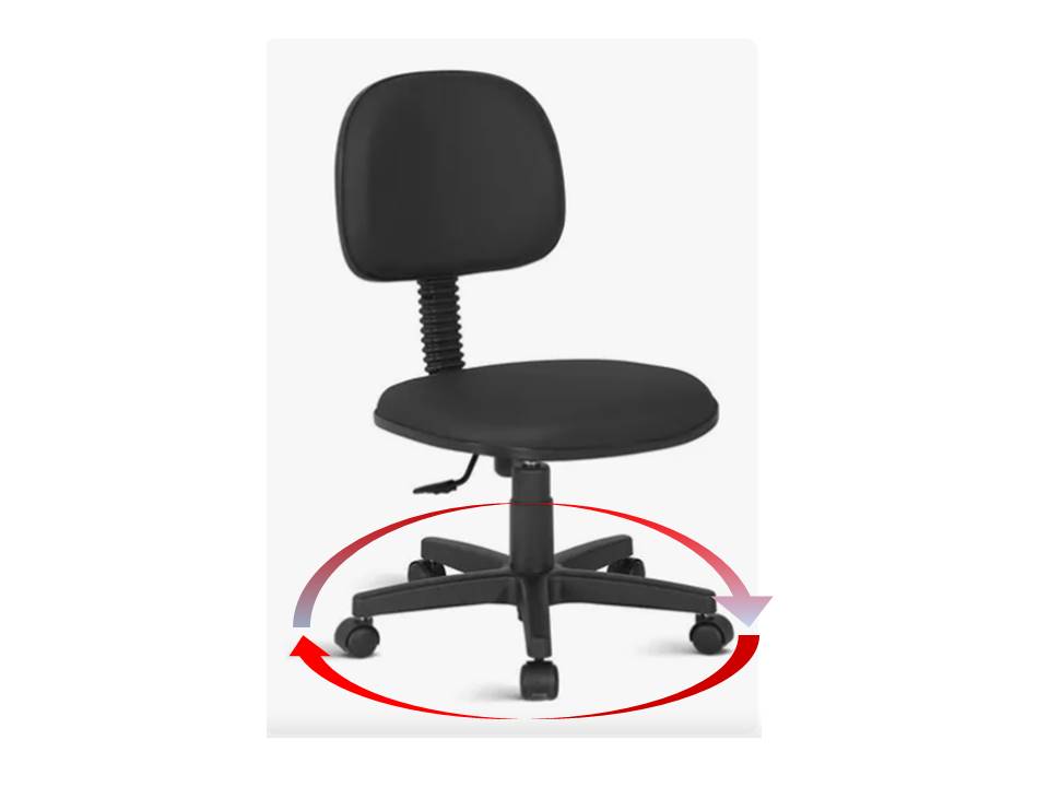 Cadeira Secretária BIZZI Giratória