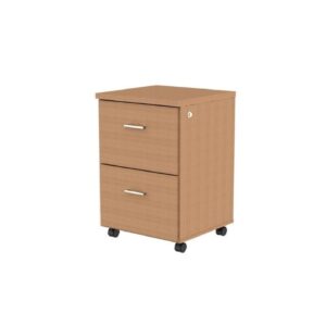 Gaveteiro Volante 02 Gavetas Puxador em Metal